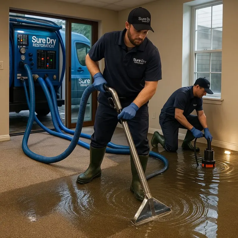 Water Extraction and Removal process in New Berlin, WI